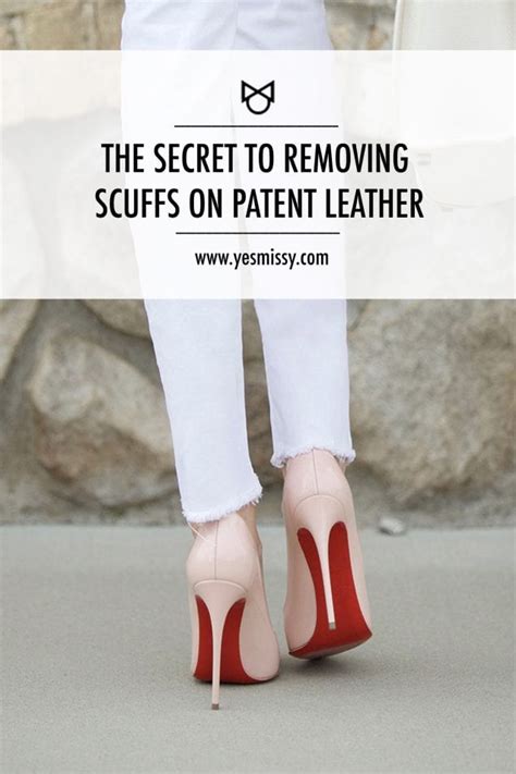 removing scuff marks from leather.